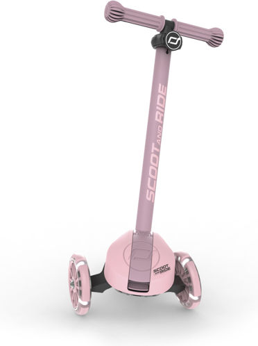 Scoot & Ride Παιδικό Πατίνι Highwaykick 3S Τρίτροχο Rose - Image 4