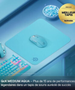 Alternative view of Gaming Mouse Pad Steelseries Qck M Cyan