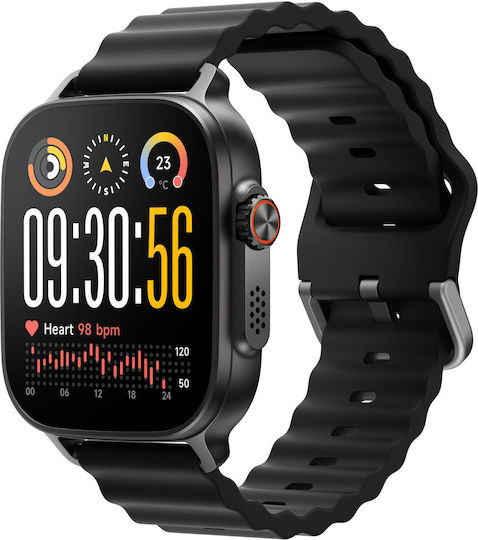 Realme Watch 5 Titanium με Παλμογράφο (Μαύρο)