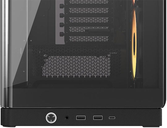Corsair Frame 4500X RS-R ARGB Gaming Midi Tower Κουτί Υπολογιστή με Πλαϊνό Παράθυρο Μαύρο - Image 3
