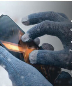 Alternative view of Hammer Energy X2 5G Dual SIM (6/128GB) Ανθεκτικό Smartphone Μαύρο-Πορτοκαλί