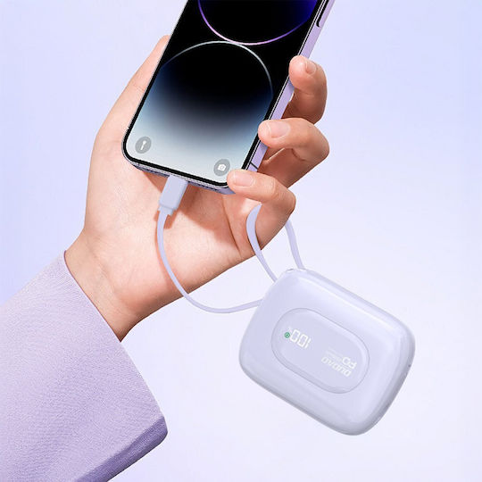 Dudao K32 Power Bank 10000mAh Μωβ - Image 2