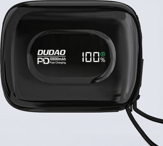 Dudao K32 Power Bank 10000mAh Μαύρο - Image 3