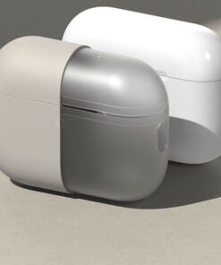 Alternative view of Ringke Silicone Θήκη Σιλικόνης με Γάντζο Stone για Apple AirPods Pro 3