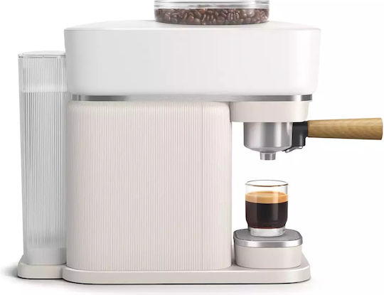 Philips Baristina Αυτόματη Μηχανή Espresso 1500W Πίεσης 16bar με Μύλο Άλεσης Λευκή - Image 2