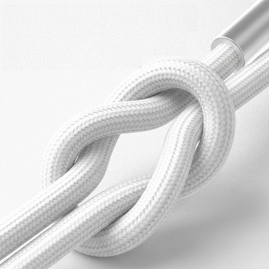 3MK USB-A to Lightning Cable 12W Λευκό 2m - Image 5