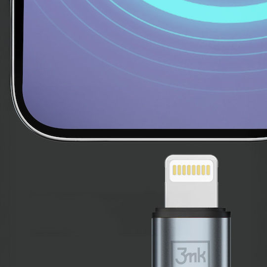 3MK USB-A to Lightning Cable 12W Μαύρο 1m - Image 4