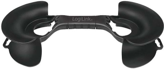 LogiLink Στήριγμα Καλωδίων Μαύρο KAB0068 1τμχ - Image 3
