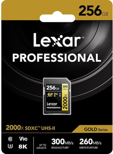 Lexar Professional 2000X SDXC 256GB Class 10 U3 V90 UHS-II - Image 3