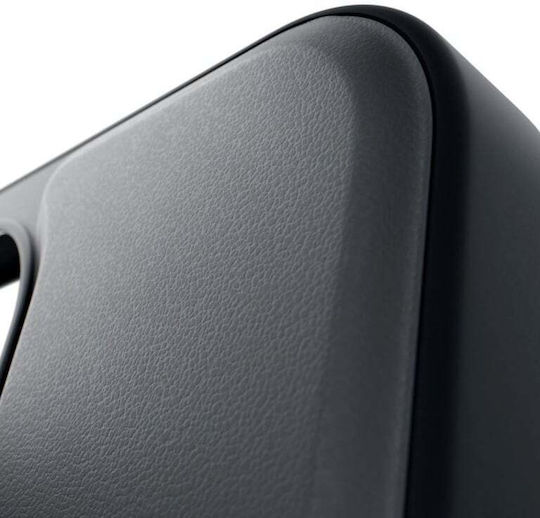 3MK Magcase Back Cover Δερμάτινο / Σιλικόνης Μαύρο (iPhone 16 Pro) - Image 2