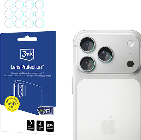 3MK Lens Protection Προστασία Κάμερας Μεμβράνη Διάφανο για το Apple iPhone 17 Pro - Image 3