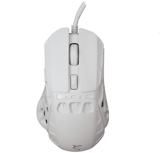 White Shark GM-5016 Ector RGB Gaming Ποντίκι 12000 DPI Λευκό