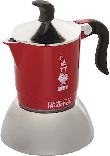 Bialetti S0465118 Μπρίκι Espresso Inox Κόκκινο - Image 3