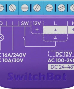 Alternative view of Switchbot Smart Switch Dimmer 1 Καναλιού Wi-Fi & Bluetooth 16A W5502300