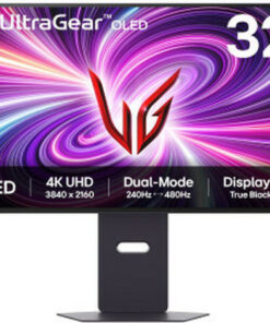 Alternative view of LG 32GX870A-B OLED Monitor 32" 4K 3840x2160 με Χρόνο Απόκρισης 0.03ms GTG