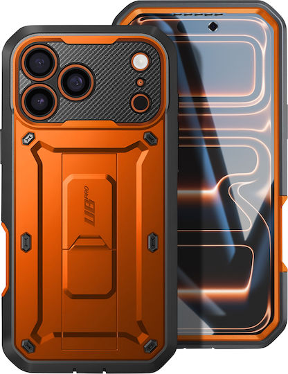 Supcase Unicorn Beetle Pro Back Cover Tempered Glass / Πλαστικό / Σιλικόνης Κοραλί (iPhone 17 Pro Max) - Image 2