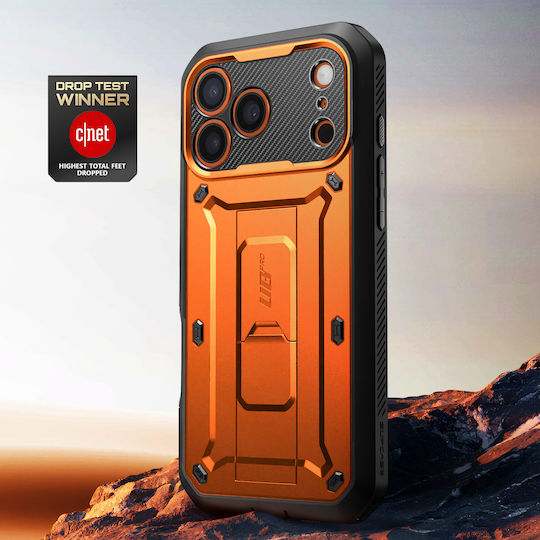 Supcase Unicorn Beetle Pro Back Cover Tempered Glass / Πλαστικό / Σιλικόνης Κοραλί (iPhone 17 Pro Max) - Image 4