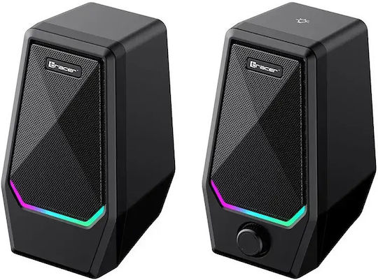 Tracer Loop 2 Ηχεία Υπολογιστή 2.0 με RGB Φωτισμό και Ισχύ 6W Πολύχρωμα - Image 3