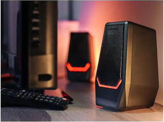 Tracer Loop 2 Ηχεία Υπολογιστή 2.0 με RGB Φωτισμό και Ισχύ 6W Πολύχρωμα - Image 4