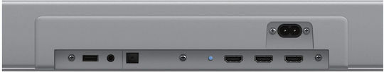 Philips TAB8505 Soundbar 2.1 Bluetooth, HDMI και Wi-Fi 200W με Ασύρματο Subwoofer και Τηλεχειριστήριο Ασημί - Image 8