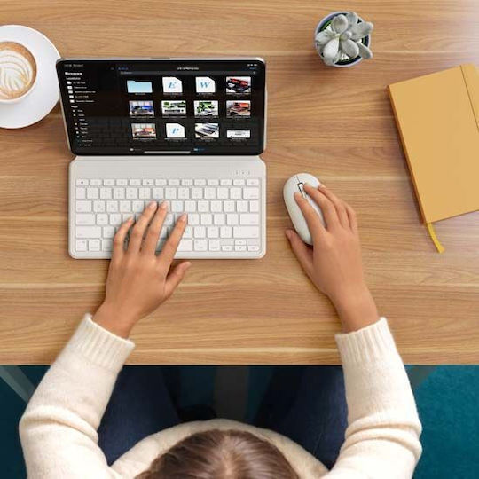 Satechi Ασύρματο Bluetooth Πληκτρολόγιο για Tablet Αγγλικό US Μπεζ - Image 16