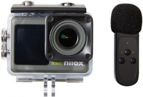 Nilox NXACXMIC Action Camera 4K Ultra HD Υποβρύχια (με Θήκη) με Οθόνη 2" Μαύρη - Image 3