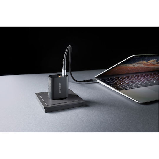 Intenso Φορτιστής Χωρίς Καλώδιο με Θύρα USB-A και Θύρα USB-C 30W Μαύρος (W30AC) - Image 7