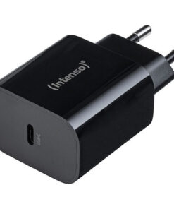 Intenso Φορτιστής Χωρίς Καλώδιο με Θύρα USB-C 20W Μαύρος (W20C)