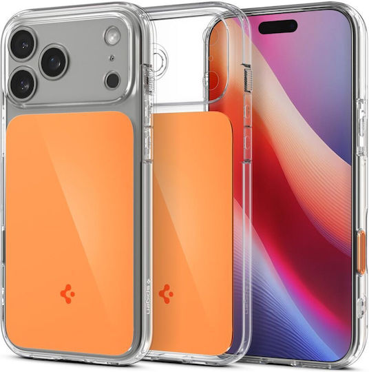 Spigen Ultra Hybrid T Back Cover Πλαστικό / Σιλικόνης 2mm Glossy Orange (iPhone 17 Pro Max) ACS10474
