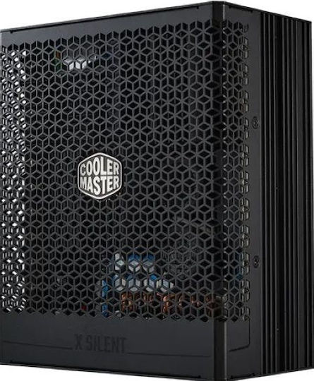 CoolerMaster X Silent Edge 1100W Μαύρο Τροφοδοτικό Υπολογιστή Full Modular 80 Plus Platinum - Image 2