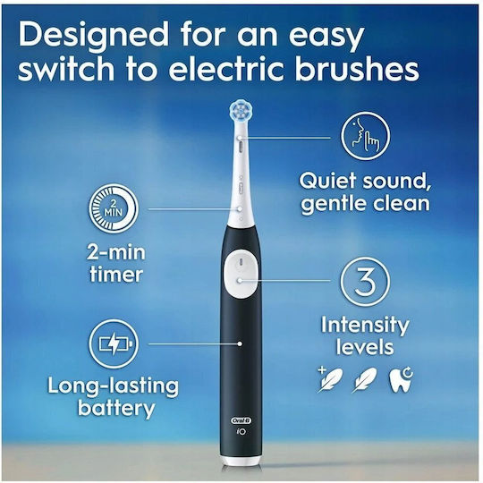 Oral-B iO Series 2 Ηλεκτρική Οδοντόβουρτσα με Αισθητήρα Πίεσης Πράσινη - Image 3