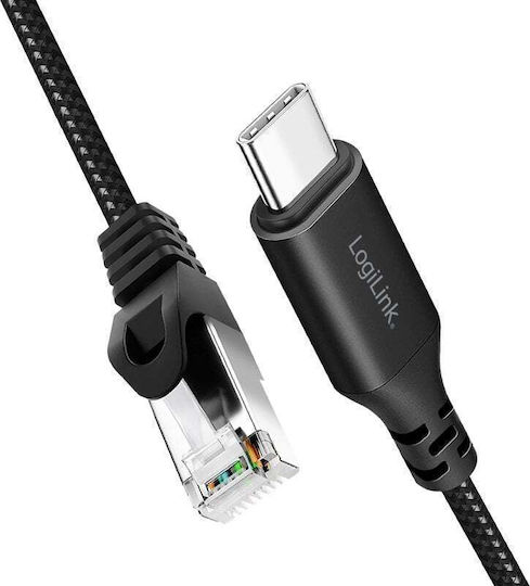 LogiLink Μετατροπέας USB-C male σε RJ-45 male 1τμχ CU0415 - Image 3