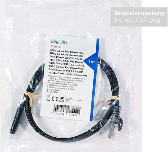 LogiLink Μετατροπέας USB-C male σε RJ-45 male 1τμχ CU0415 - Image 5
