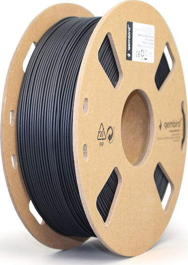Gembird PLA 3D Printer Filament 1.75mm Matte Μαύρο 1kg - Image 2
