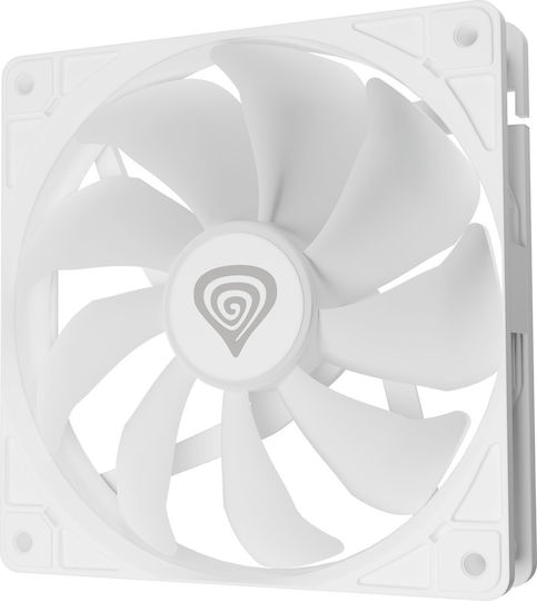 Genesis Oxal 120 ARGB Case Fan με Σύνδεση 3-Pin Λευκό - Image 6