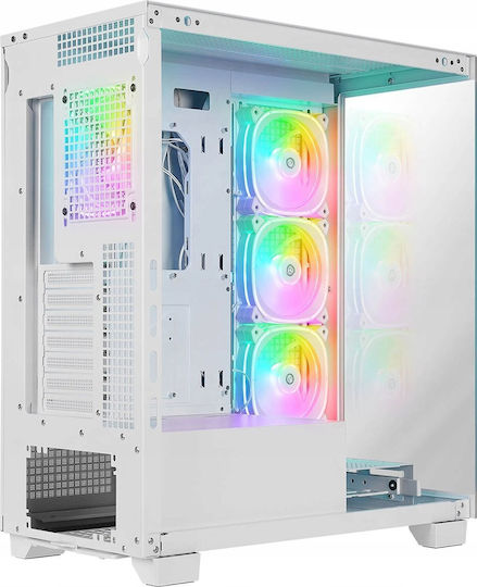Rampage Hydra V1 Gaming Midi Tower Κουτί Υπολογιστή με Πλαϊνό Παράθυρο Λευκό - Image 6