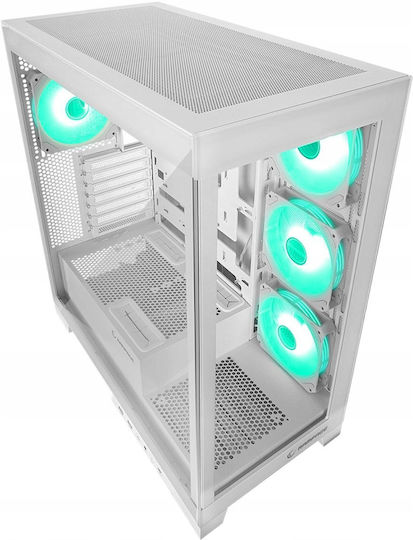 Rampage Hydra V2 Gaming Midi Tower Κουτί Υπολογιστή με Πλαϊνό Παράθυρο Μαύρο - Image 5