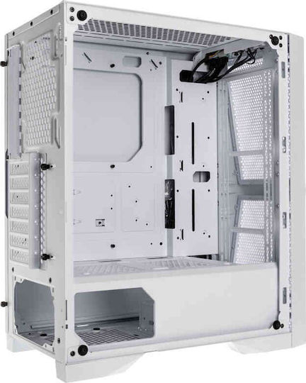 Raijintek Silenos MS Gaming Midi Tower Κουτί Υπολογιστή με Πλαϊνό Παράθυρο Λευκό - Image 4