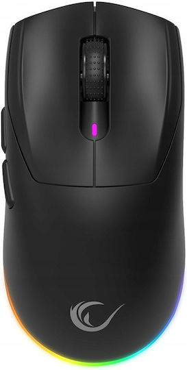 Rampage Prote M5 Ασύρματο RGB Gaming Ποντίκι 24000 DPI Μαύρο - Image 3