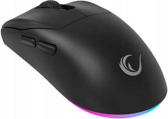 Rampage Prote M5 Ασύρματο RGB Gaming Ποντίκι 24000 DPI Μαύρο