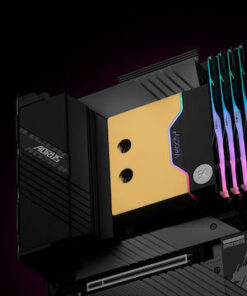 Alternative view of Ekwb EK-Quantum Velocity² D-RGB - 1700 Nickel CPU Water Block Χρυσό