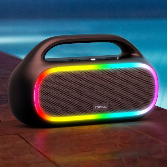 Tonsil Tonus Ηχείο Bluetooth 40W με Διάρκεια Μπαταρίας έως 15 ώρες Μαύρο - Image 3