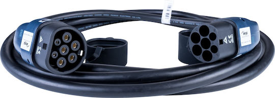 Akyga Καλώδιο Φόρτισης Μονοφασικό 6m Type 2 - Type 2 AK-EC-09 - Image 3