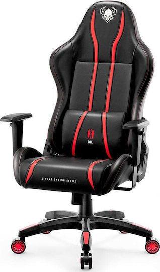 Diablo X-One 2.0 King Size Καρέκλα Gaming Δερματίνης με Ρυθμιζόμενα Μπράτσα Μαύρο / Κόκκινο - Image 5