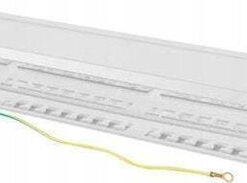 Alternative view of Lanberg Patch Panel Shielded για Rack 1U 19" 48 Θυρών cat6 Γκρι PPS6-1048-S