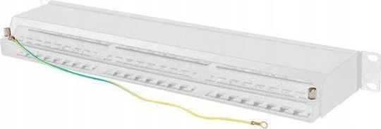 Lanberg Patch Panel Shielded για Rack 1U 19" 48 Θυρών cat6 Γκρι PPS6-1048-S - Image 2