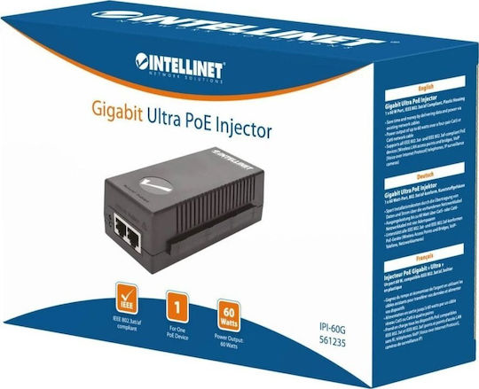 Intellinet 561235 PoE+ Injector - Image 5