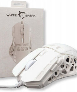 Alternative view of White Shark GM-5016 Ector RGB Gaming Ποντίκι 12000 DPI Λευκό