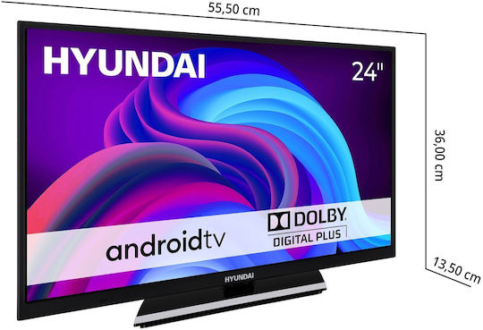 Hyundai Smart Τηλεόραση 24" HD Ready LED HLA24354 HDR (2023) - Image 5
