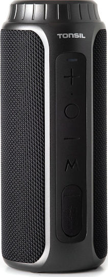 Tonsil Filp 6 Αδιάβροχο Ηχείο Bluetooth 20W με Διάρκεια Μπαταρίας έως 10 ώρες Μαύρο - Image 5